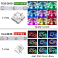 Miniatyrbild 3 av 4: 20m Led-ljus Bluetooth Rgb-ljus Led-tejpljus med 44-tangenter Fjärrkontroll Musiksynkronisering Färgskiftande Led Mood Strip Fule53