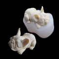 Miniatyrbilde 3 av 5: 3D fransk bulldogg form for å lage form DIY