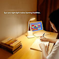Miniatyrbillede 5 af 5: Multifunktionel bordlampe med penneholder Dc5v USB opladbar pegelampe med telefonstativ til skrivebord soveværelse studerende D1 White White