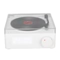 Pikkukuva 7 / 7: X11 Bluetooth-herätyskellokaiutin, 360 asteen stereoääni, retro, pyörivä vinyylilevy, herätyskellokaiutin DC 5V1A valkoinen
