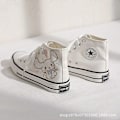 Miniatyrbillede 6 af 6: Kawaii Cinnamoroll Sanrioed Sko Cartoon Søde Canvas Sko High Top Canvas Sko Piger Fødselsdagsgave - Perfekt 40 40 A