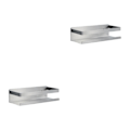 Miniatyrbilde 3 av 5: 1/2 flaskeholder for krydderboks i rustfritt stål for kjøkken M 2Set