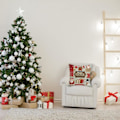 Miniatyrbilde 3 av 5: Lin Hilsen Jul Trekk Sofa Putetrekk 45x45cm 4 stk