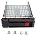 Miniatyrbilde 1 av 7: Harddisk Skuff 3.5in SAS / SATA Universal for HP DL140 DL145 DL320 DL160 DL165 DL180 DL185 DL370 DL380 DL385 DL170H