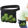 Miniatyrbilde 1 av 5: Treningsveske for tennis midje, bordtennis, golfball, bærbar oppbevaringsveske, pickupveske for tennisball