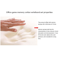 Miniatyrbillede 5 af 5: Håndledsstøtte Musemåtte Sød håndledsstøttepude Memory Foam 3