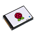 Miniatyrbillede 2 af 7: 2,8 tommer Touch Screen Kapacitiv Touch IPS Skærm 40pin GPIO Interface Nem Installation LCD Modul Monitor