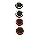 Miniatyrbillede 4 af 6: 4 stk. Tommelgrebshætter Blødt Silikon Forhindrer Glidning Udskiftning Joystick Tommelfinger Stick Hætte til Steam til ROG Konsol
