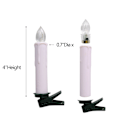 Miniatyrbilde 3 av 5: 10 ST LED Jullys Elfenben / Krem, Dimbar, Flimmermodus, Timer