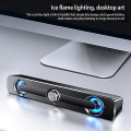 Miniatyrbillede 5 af 5: USB-højttaler Kablet PC 9d Stereo Sound Bar Desktop Audio Soundbar