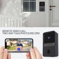 Miniatyrbillede 5 af 5: Trådløs Videodørklokke - Videodørklokke med kamera, WiFi Smart Bell med nattesyn, bevægelsessensor, ansigtsgenkendelse
