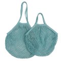 Miniatyrbillede 1 af 5: Daglig afslappet mesh taske Shopping bomuld mesh taske