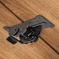 Miniatyrbillede 3 af 4: 0-90-180 graders selvlukkende foldbart hængsel Foldbart bord Forlængelsesplade