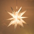Miniatyrbilde 4 av 6: 3D Stjerne Juletre Topp Dekor Glitrende Batteri LED-lys 1