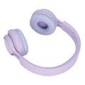 Miniatyrbillede 7 af 7: Børne Bluetooth Hovedtelefoner Foldbare Justerbare RGB Farverigt Lys Headset med Mikrofon til Børn Studie BT06C