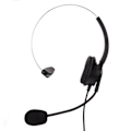 Miniatyrbillede 7 af 7: 3,5 mm Enkelt Sidet Business Headset Justerbart Komfortabelt Mono Call Center Headset med Mikrofon til Telefoner Laptops