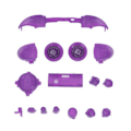 Miniatyrbild 2 av 7: Full Buttons Mod Kits Trigger Full Trigger Modulset för XBOX Series X för XBOX Series S-kontroll Transparent Lila