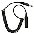 Miniatyrbilde 1 av 7: U‑92A/U til U‑174/U Radio Headset Kabel Plug and Play Helikopter Mono Headset Forlenget Ledning