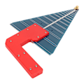 Miniatyrbilde 6 av 7: UWB Antenne 800MHz til 6000MHz Retningsbestemt 10dB Forsterkning Trykt Kretskort Ultra Bredbåndsantenne for SMA K