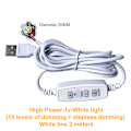 Miniatyrbillede 1 af 8: DC 5V Dæmpbar LED-chips SMD LED-lampe DIY Light Justerbar LED A1