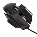 Miniatyrbillede 6 af 7: Mekanisk Mus 12800 DPI Ergonomisk Udtrækkelig Justering RGB USB Sort 6D Knap Gaming Kablet Mus