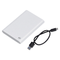 Miniatyrbillede 1 af 7: 2,5in HDD Eksternt Kabinet Type C USB3.1 Op til 10Gbps Ultra Slim Bærbar Ekstern Harddisk Mobil Harddisk til PC Laptop Sølv 500GB