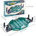 Miniatyrbillede 5 af 5: Fodboldspil til to: Interaktivt fodboldlegetøj med bord, bolde og bræt.A