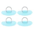 Miniatyrbilde 5 av 7: D Ring Patch Rund Lett D Ring PVC Patch for Oppblåsbar Båt Surfebrett Stand Up Paddleboard 4 stk Mintgrønn