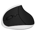 Miniatyrbillede 3 af 7: Venstrehånds Vertikal Mus 2.4G Trådløs Vertikal Ergonomisk Mus Genopladelig Mus med USB-adapter Justerbar DPI til PC Sort Hvid