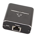 Miniatyrbilde 7 av 7: Ethernet Splitter RJ45 1 Inn 2 Ut Gigabit Internett Splitter 1000Mbps Høyhastighets LAN Splitter for TV-er Stasjonære Datamaskiner Rutere