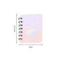 Miniatyrbild 3 av 5: 3 set A7 sido flip loop bokficka Mini Notebook Dagbok