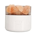Miniatyrbilde 4 av 7: Aromalampe Luftfukter Fargerik Komfortabel Multifunksjonell Krystallsalt Lysspreder DC5V 200ML for Hjem Hvit