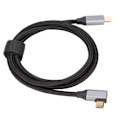 Pikkukuva 3 / 7: 100W PD Nylonpunottu USB C -pikalatauskaapeli USB 3.1 Gen2 10Gbps 3 Kaapeli 4K 60Hz (1m)