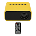 Miniatyrbilde 3 av 7: Mini Projektor 1080P HD LED Øyebeskyttelse Bærbar Filmprojektor Barnegave for Utendørs Camping EU Plugg