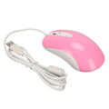 Miniatyrbilde 1 av 7: Kablet Gaming Mus RGB Bakgrunnsbelyst 3500DPI 4 Knapp Ergonomisk Design Kablet Datamus Rosa