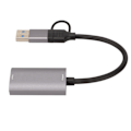 Miniatyrbillede 6 af 7: Video Capture Card 4K HD Multimedia Interface Hun til USB Type C Video Capture Adapter til PS5 til Xbox DVD Camcorder
