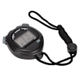 Miniatyrbilde 2 av 7: Digital Stoppeklokke Timer Multifunksjon 3 Linjers Display 100 Runders Minne Nedtelling 12 24 Timers System Sportsstoppeklokke