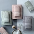 Miniatyrbilde 3 av 10: Håndkle Badehåndkle GRØNN FIRKANTISK HÅNDKLE FIRKANTISK HÅNDKLE green square towel-square towel