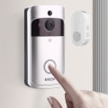 Miniatyrbilde 1 av 6: Smart WiFi Videodørklokke Kamera Visuell Intercom Med Klokkesignal
