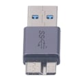 Miniatyrbild 6 av 7: Micro B till A Hane Adapter 10GB Maximal Överföringshastighet Micro B Adapter för Dataöverföring Laddning Universell Kompatibilitet