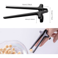 Miniatyrbillede 2 af 5: 4 stk Finger spisepinde (sort)