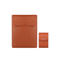 Miniatyrbild 1 av 5: Case för 11 12 13 14 15 17 tum för MacBook Huawei Surface datorväska No054 Cowhide yellow with packet 14.1-15.4(Macbook16)