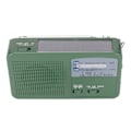 Miniatyrbilde 3 av 7: Solar Håndsveiv Lommelykt Radio 1LED Multifunksjonell Bærbar Nødradio Lommelykt