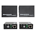 Miniatyrbilde 7 av 7: Media Converter Optisk Ethernet Media Konvertere Single Mode 10 100Base TX til 100Base FX RJ45 til SC Fiber Transceiver