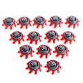 Miniatyrbillede 2 af 5: 14x Red Golf Shoe Spikes Fast Twist Studs til Footjoy