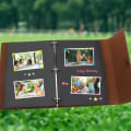 Miniatyrbild 3 av 5: Scrapbook Album Läder Foto Album Scrapbook Album Stort handgjort rese Scrapbook DIY Album för jubileum, bröllop, baby, vänner, familj, parpresenter