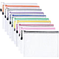 Miniatyrbild 2 av 5: Plastic Wallets A5, 10pcs Zip Lock Bags Mesh Document Wallet Document Folders