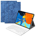 Pikkukuva 2 / 5: Qwert Apple iPad Pro 11 tuuman langaton Smart Sleep -näppäimistö + kotelo (vaaleanpunainen??valkoinen)