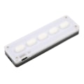 Miniatyrbilde 2 av 7: Programmerbart tastatur 5 taster kablet USB trådløs Bluetooth dual mode mini silikon lydløs DIY programmerbart gaming tastatur hvit