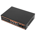 Pikkukuva 3 / 6: PoE-kytkin 6 porttia, 4x1000Mbps PoE-porttia, 2x1000Mbps SFP-porttia, tukee IEEE802.3af/at -kytkintä, EU-pistoke 100–240 V